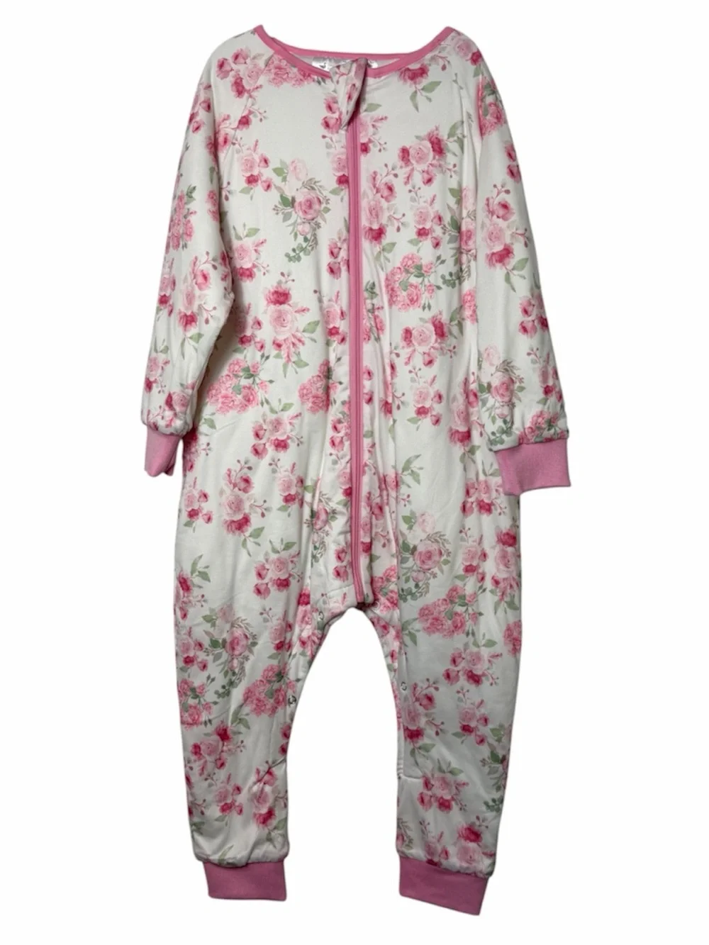Litto Goose Pink Floral Sleep Sack Toddler XL 3T-4T NWOT